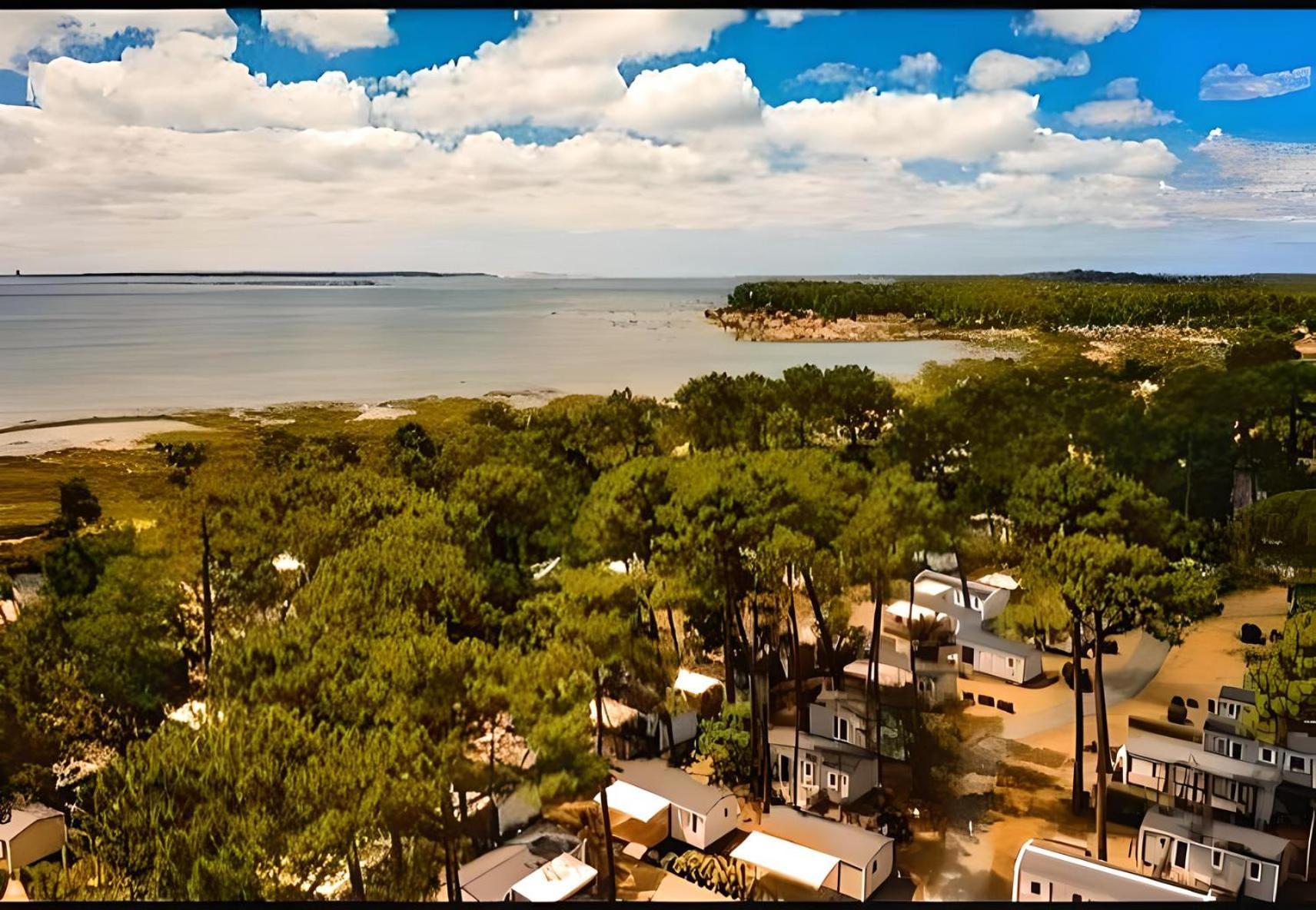 Mobilhome 6-8 Personnes Camping Les Viviers 4 Etoiles Cap Ferret Lège-Cap-Ferret Exterior foto